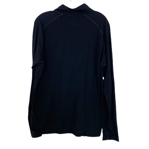 SOLD Smartwool Mens Merino 150 Baselayer 1/4 Zip in Black - Picture 2 of 7